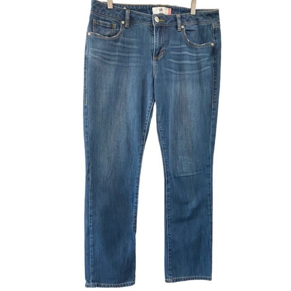 Anthropologie Cabi Jeans “The Straight” Sz 10 - Picture 2 of 4